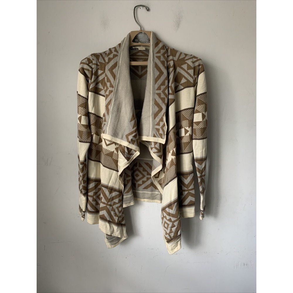 Staring At Stars Womens Cardigan XS Aztec Southwestern Cozy Camping Warm